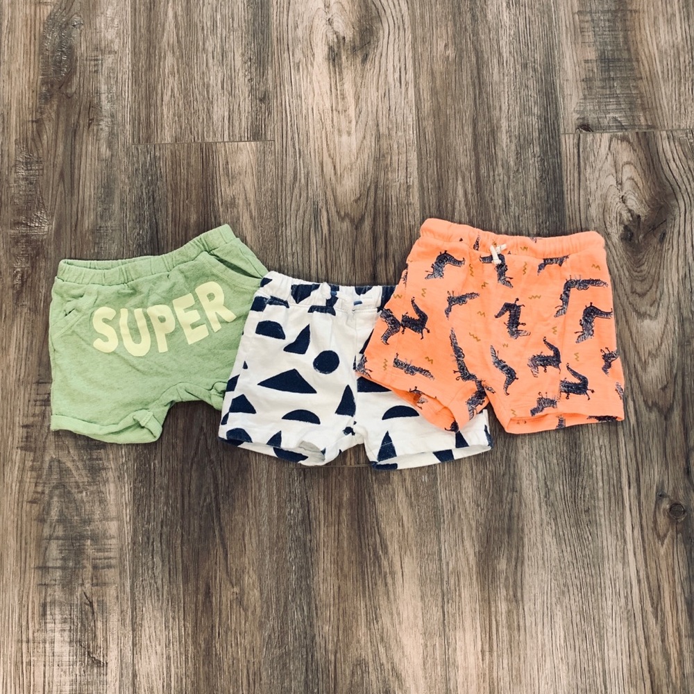 Zara Baby Boy Shorts Toddler Infant Lot Bundle